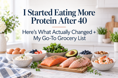How eating more protein helped with weightloss after 40